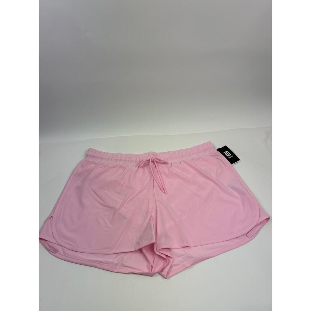 Ideology‎ Pink Heart Athletic Shorts Size XXL